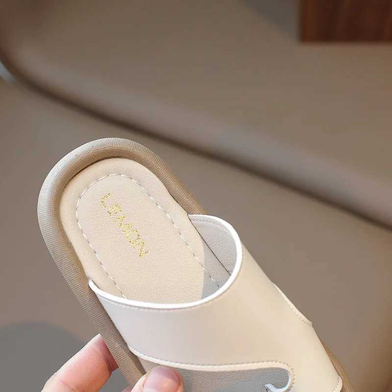 Children Slippers Summer New Girls Slippers Fashion Cute Princess Sandals Boy Soft Bottom Comfortable Kids Outdoor Beach SandalsT250311