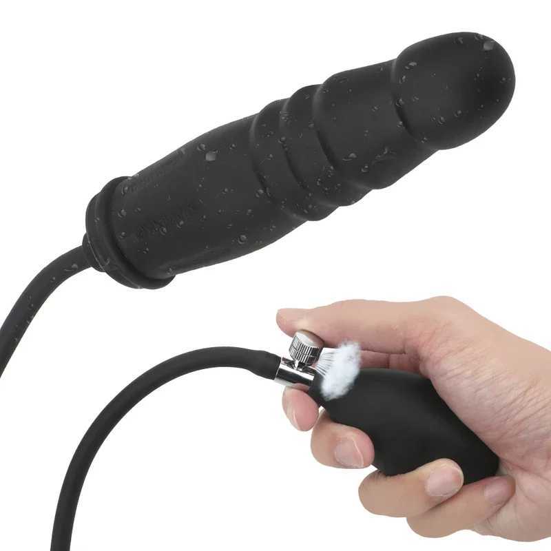 Inflatable Dildos For Women Vaginal Anal Plug Men Butt Dilator Realistic Penis Female Masturbator Sex Toy Adult Games Couple SetXJ250311