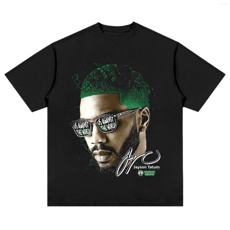 Men's T Shirts American Professional Basketball Star Printed Cotton Short Sleeve Fan Sports T-shirt Summer Casual Men And Women Tees