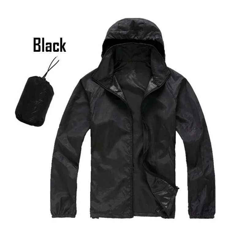 Camping Rain Jacket Men Women Waterproof Sun Protection Clothing Fishing Hunting Clothes Quick Dry Skin Windbreaker Anti UV CoatT250311