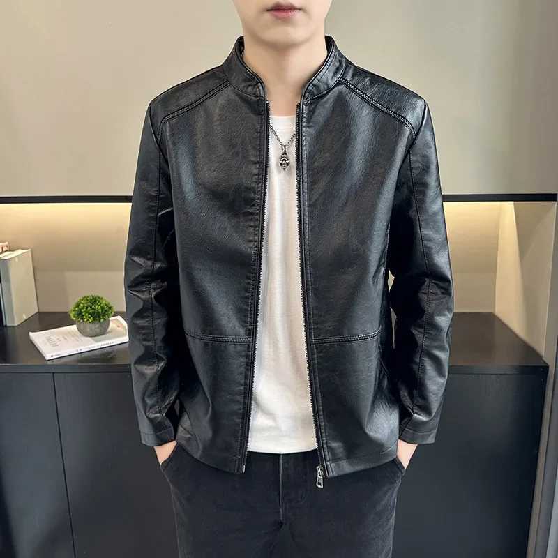 High-end Feeljacket Genuine Leather Motorcycle Jacket Trendy Streetwear For Men Women Sleeveless Pu MaterialT250311