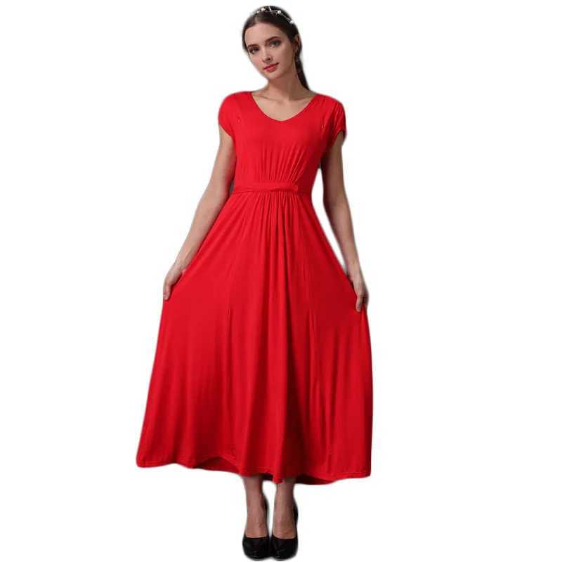 Wholesale Fashion Long Maternity Clothes Maxi Nursing Breastfeeding Dress Pregnant Long Dress Invisible Zippers Drop ShippingT250311