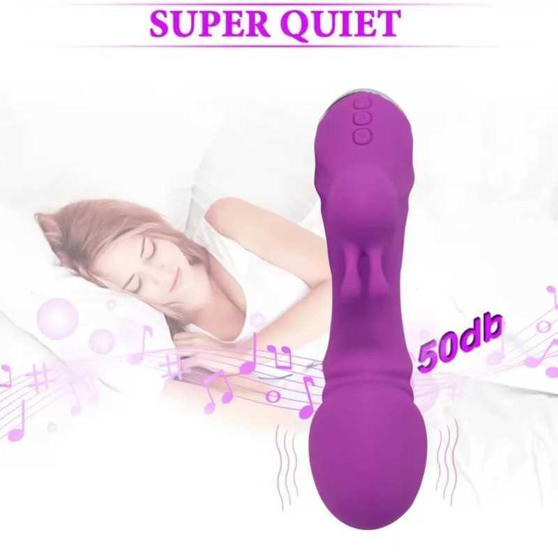 Vibrator for Women G Spot Clitoris Stimulator Vagina Nipple Dildo Silent Adults Sex Toy Female masturbation Massager vibrationXJ250311