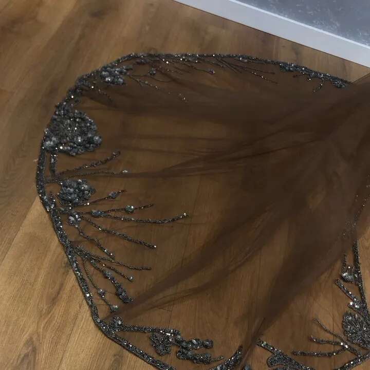 Sexy Envelope Train Ball Gowns 3d ral fringed lace applique sequins party with v neckline custom evening dresses prom