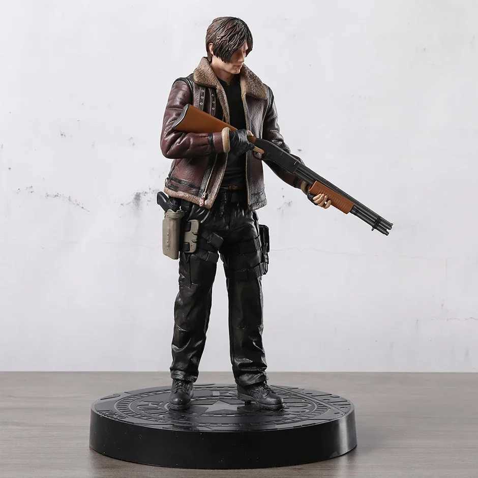 Movie Game Leon Kennedy 1/6 Scale Figure Figurine PVC Model Decoration Statue Gift ToyXJ250311