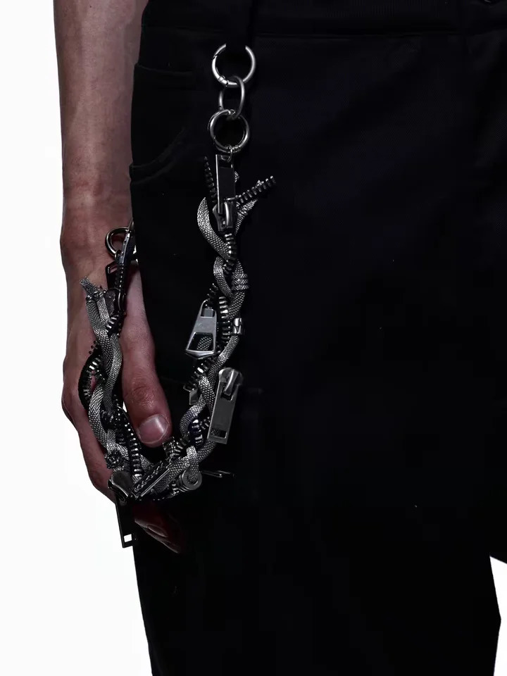 Punk Style Mens Pants Chain Multifunctional Collocation Heavy Metal Ones Waist Fashion Accessories y2k Key Chain 250303