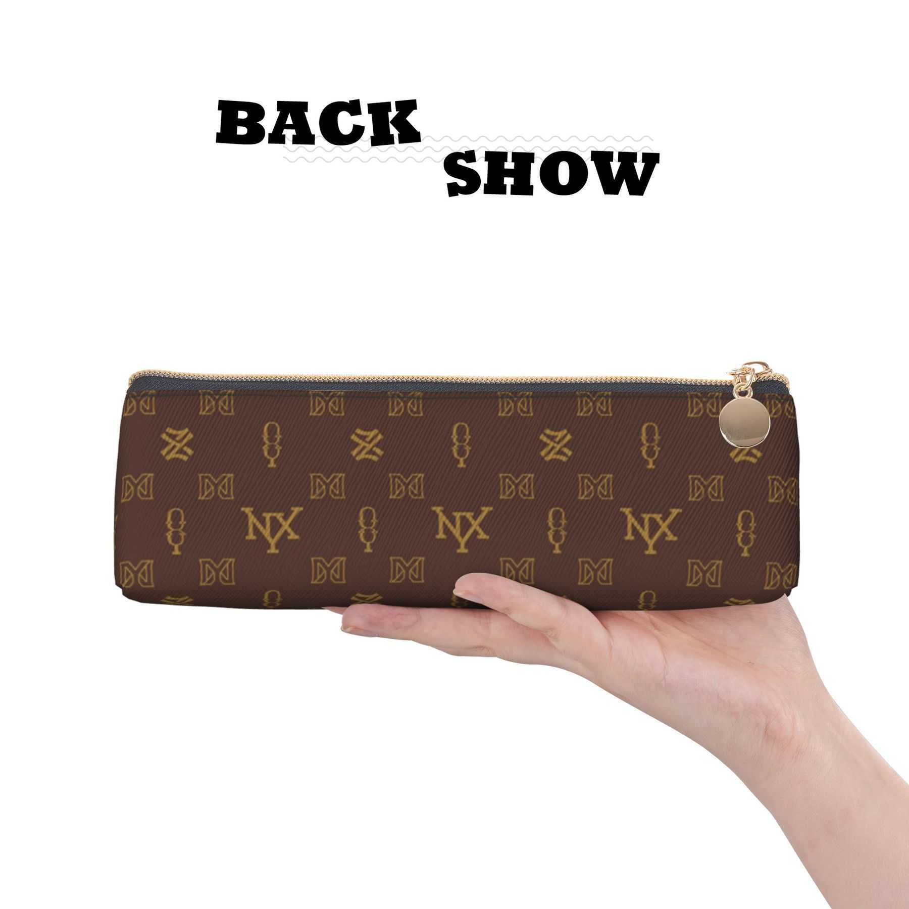 NXY Woman Clutch Makeup Bag Designers Toiletry Wash Pouch Luxury Brown Travel Cosmetic Bags Fashion Zipper Purse Make Up Bag