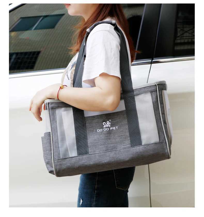 Breathable Pet Carrier Bag Portable Puppy Single Shoulder Bags Travel Handbag for Cats and Dogs Cat Handbag 250205