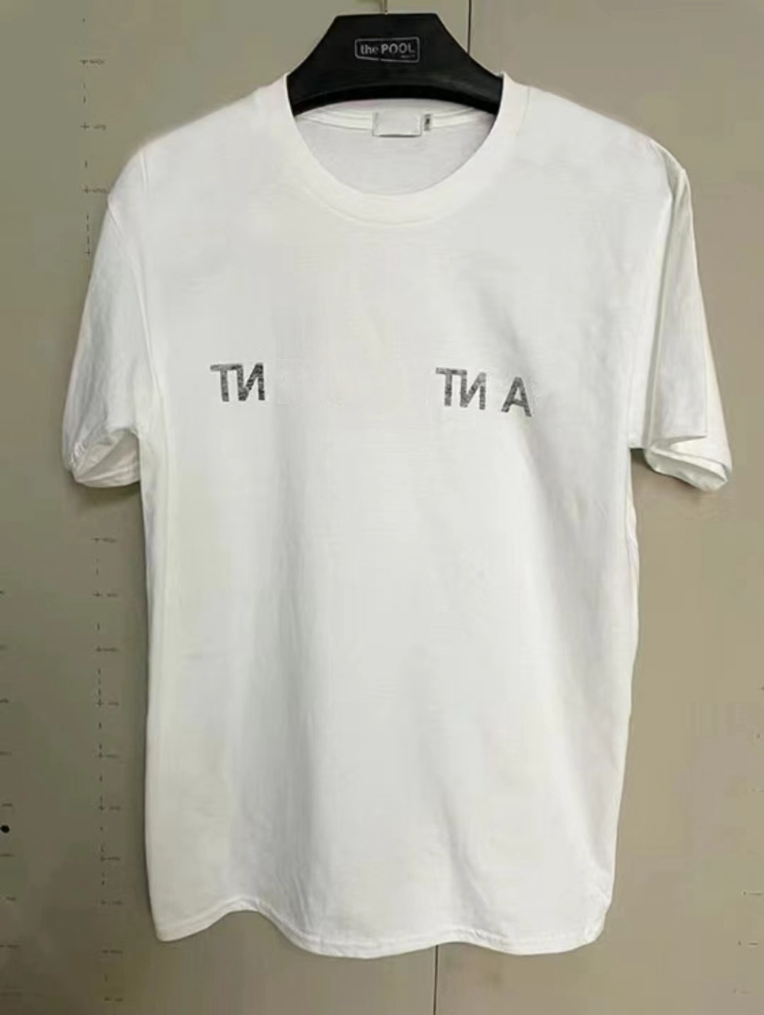 23SS Designer Men's T Shirts Top Letter Laminated Print Short Sleeve High Street Loose Oversize Casual T-shirt 100% Pure Cotton Tops for Men and Women