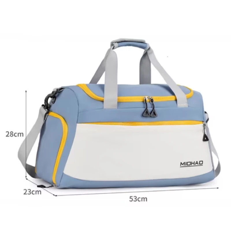 Large Capacity Waterproof Travel Bag Fashionable Womens Duffle with Luggage Strap n Sports Shoes Compartment 250311