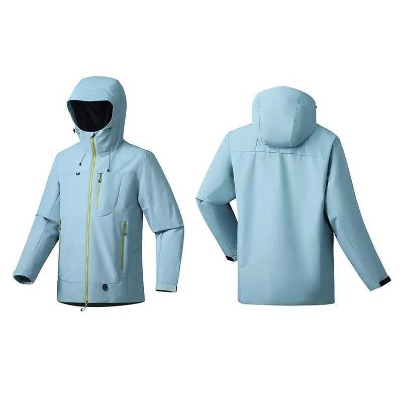 Womens Waterproof Windproof Mountaineering Jacket Lightweight Hard Shell Outdoor Jacket Hiking Camping Cycling Urban FashionT250311