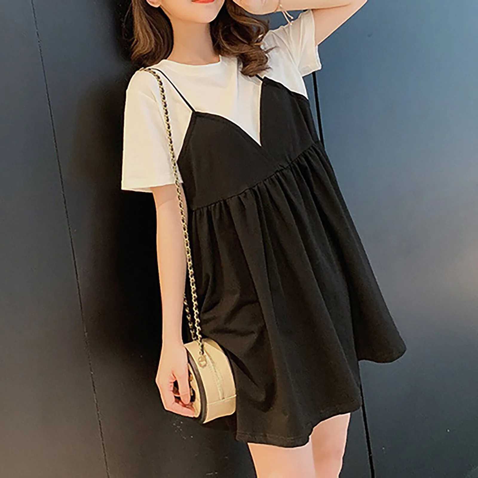 Thicken Warm Women Maternity Leisure Short Sleeve Midi Style Maternity Dresses Peach Nursing Casual Clothes Embarazada MujerT250311