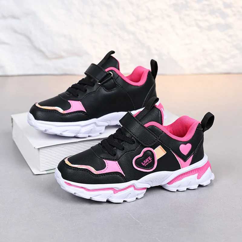 2024 popular fashion casual sports shoes for girls flat bottomed lightweight sports shoesXJ250311