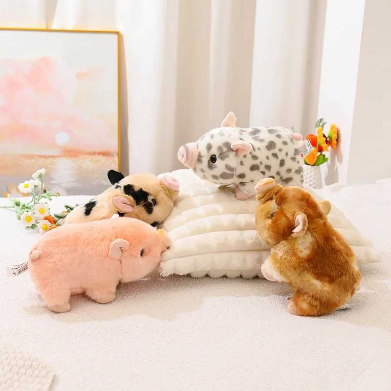 Kawaii Mini Pig Toys Stuffed Animal Plush Toy Gifts for Girls Boys Birthday Gifts Lovely Baby Pig Toys Doll Hug ToysT250310