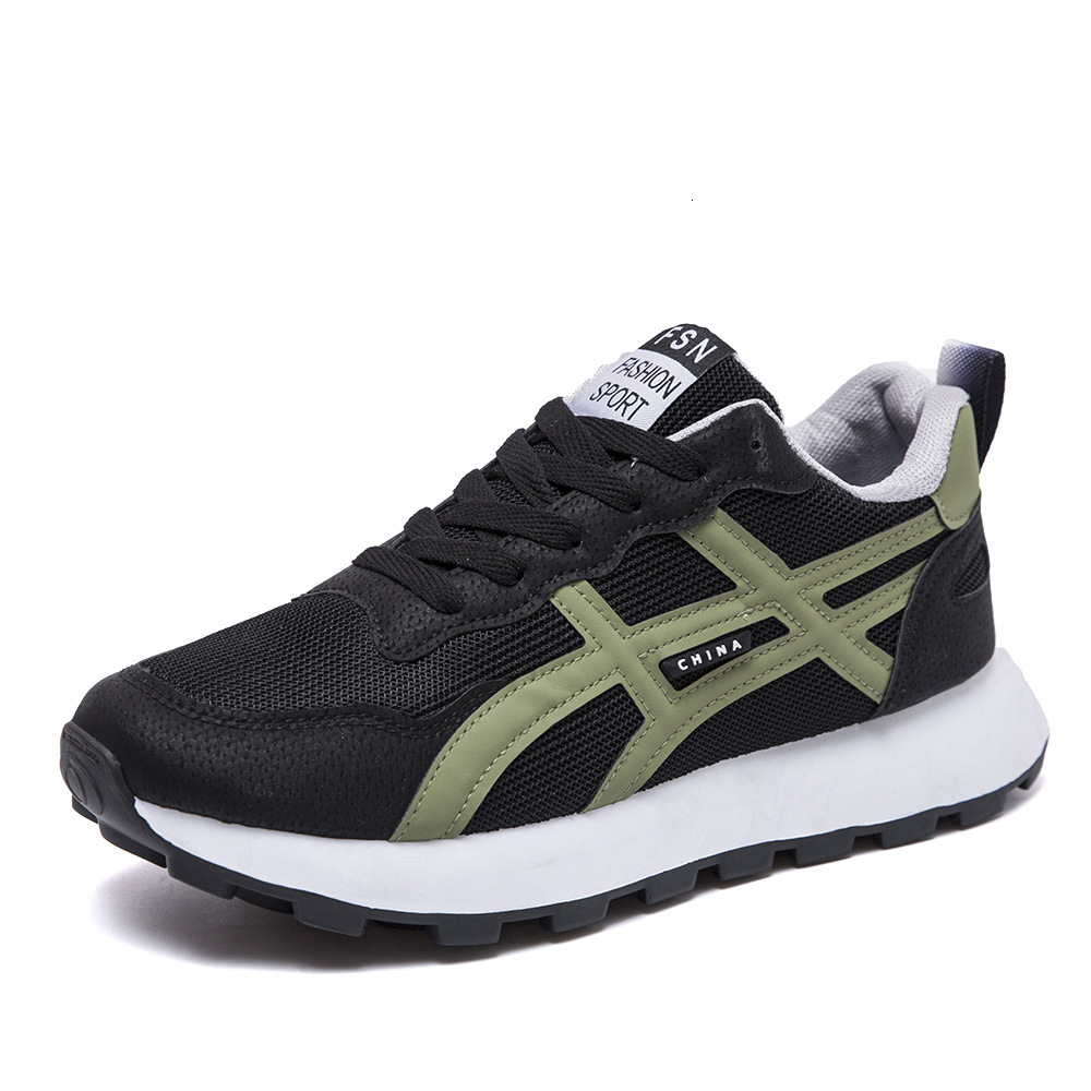 2025 New Men's Casual Trendy Fashionable Breathable Comfortable Sports Board Shoes Mesh Running Dad Shoes