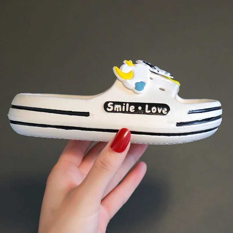 New Children Kids Baby Boys Girls Mules Clogs Summer Soft Sole Garden Beach Slippers Sandals Cave Hole Baby Shoes for Boys GirlsT250311
