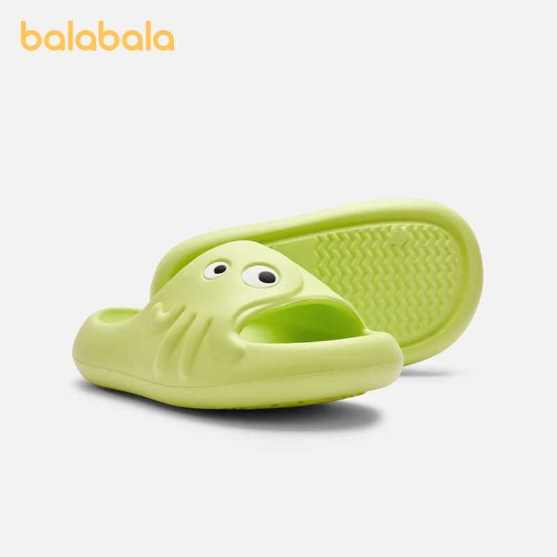 Balabala Kids Slippers Girls Boys Slippers 2024 Summer New Slip-Resistant Indoor Home Slippers Leisure Shoes for SwimmingT250311