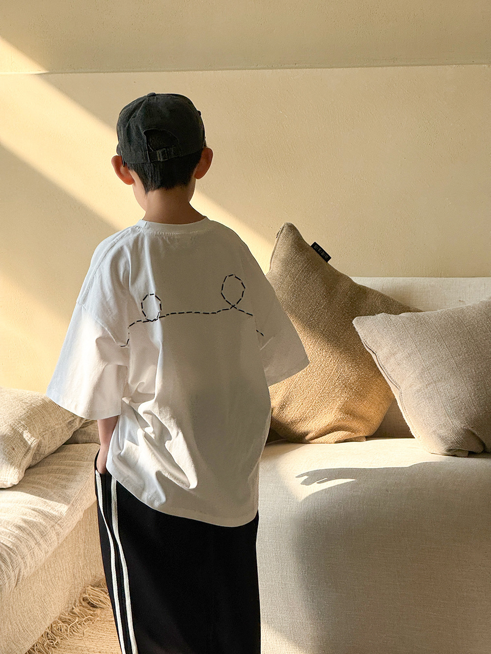 Ddmyshoesvip Internet Celebrity Instagram Boys Clothing New Collection Cool And Stylish Children S Clothing Summer Girls Embroidered Short Sleeved T S