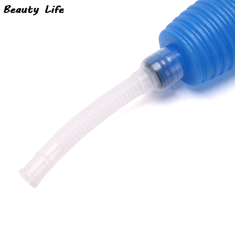 Aquarium Gravel Cleaner Vacuum Handheld Siphon Pump With Filter Nozzle Fish Tank