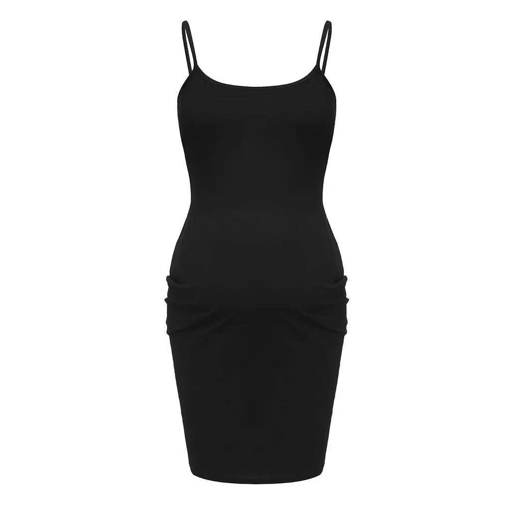 Overlay Lace Dress Women Vest Bandage Maternity Solid Pregnancy Sexy Dress Straps Dress Sleeveless Business Pregnancy MaternityT250311