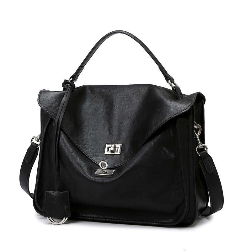 Women's Bags Bag fashion tanned soft leather light luxury women's large capacity commuting high-end feeling mailman versatile crossbody bag