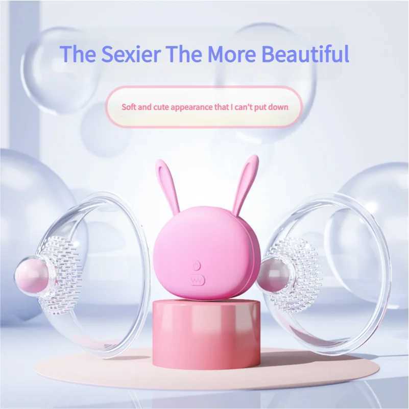 Wireless Remote Control Women Breast Pump Licking Masturbation Device Multiple Massages Enjoying Powerful Vibrator Adult Sex ToyXJ250311
