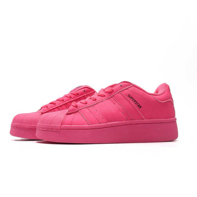 Shoes s Al Shell Head Women Xlg Thick Sole Pink Red Color Daily Indoor Sneakers 337