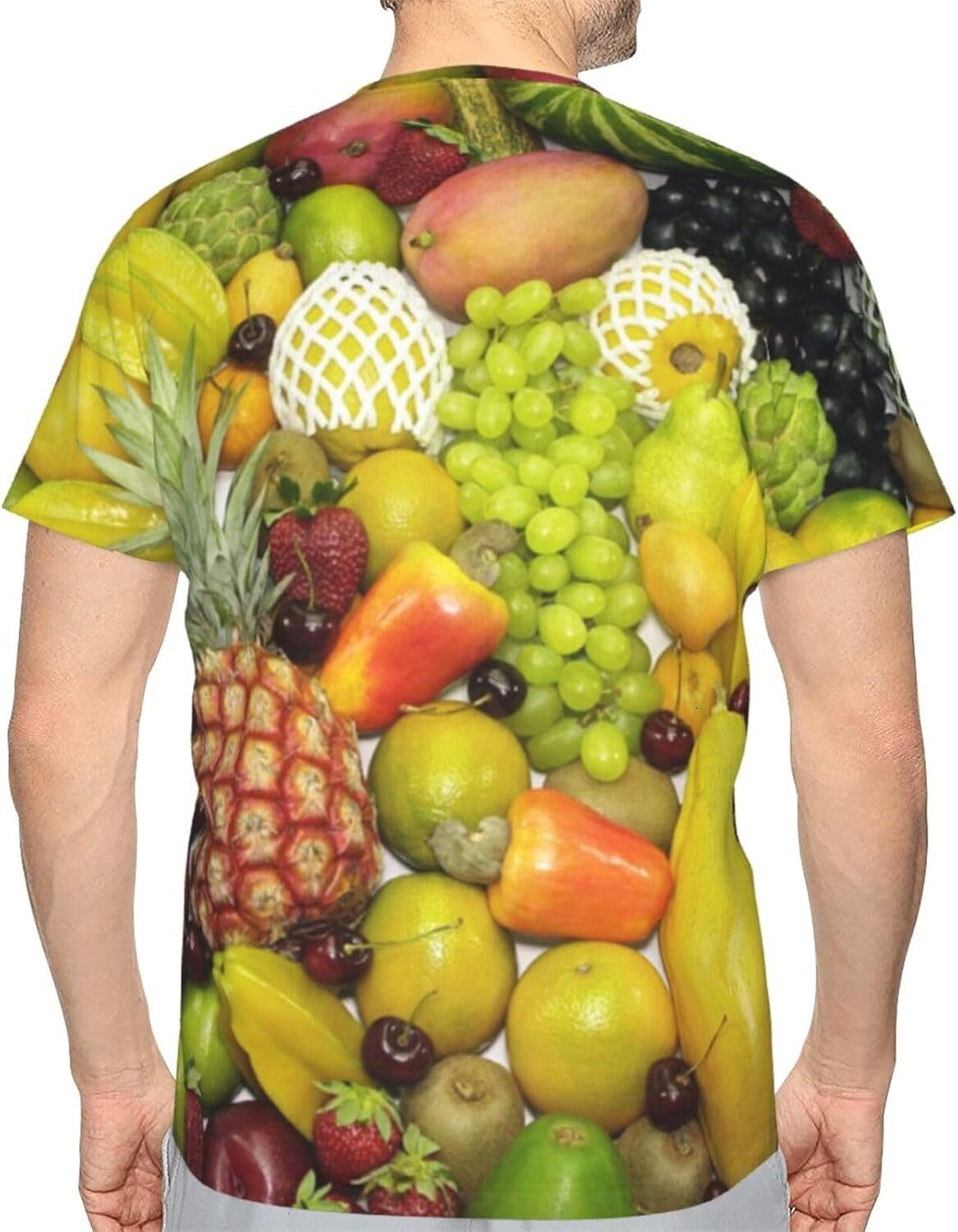 Mens T shirt 3D Tshirt Men Personalized Fruits T-Shirt tee Casual tops summer clothes colorful cool