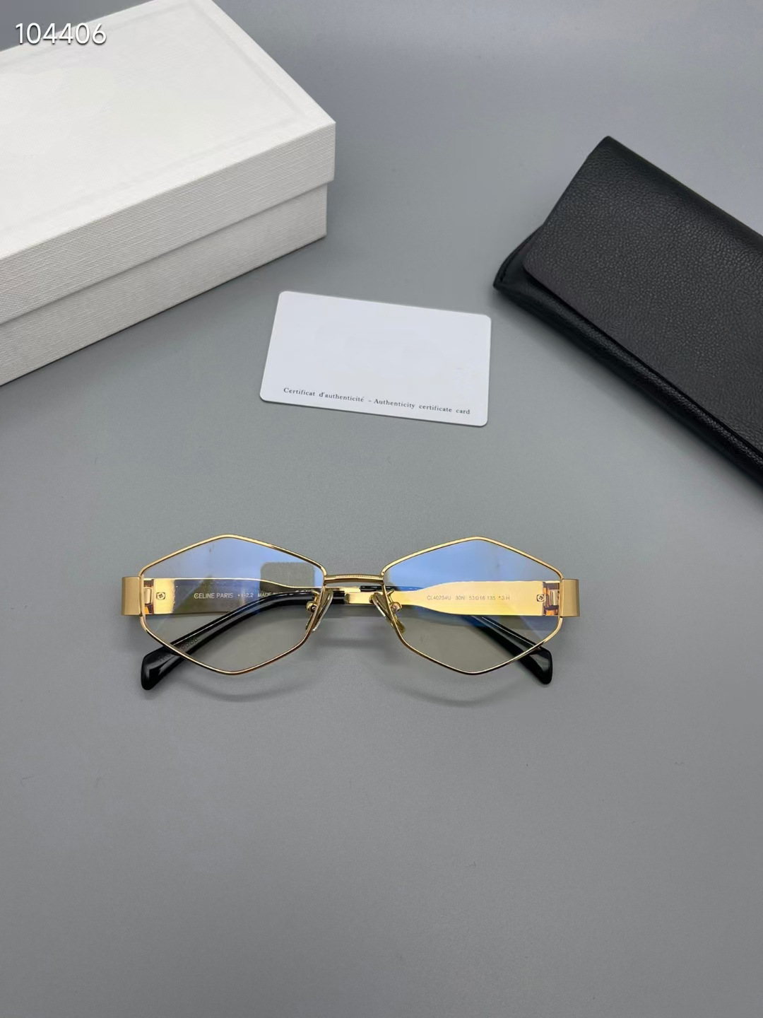 Metal Polygon Personalized Trendy Sunglasses Street Photography Sunglasses