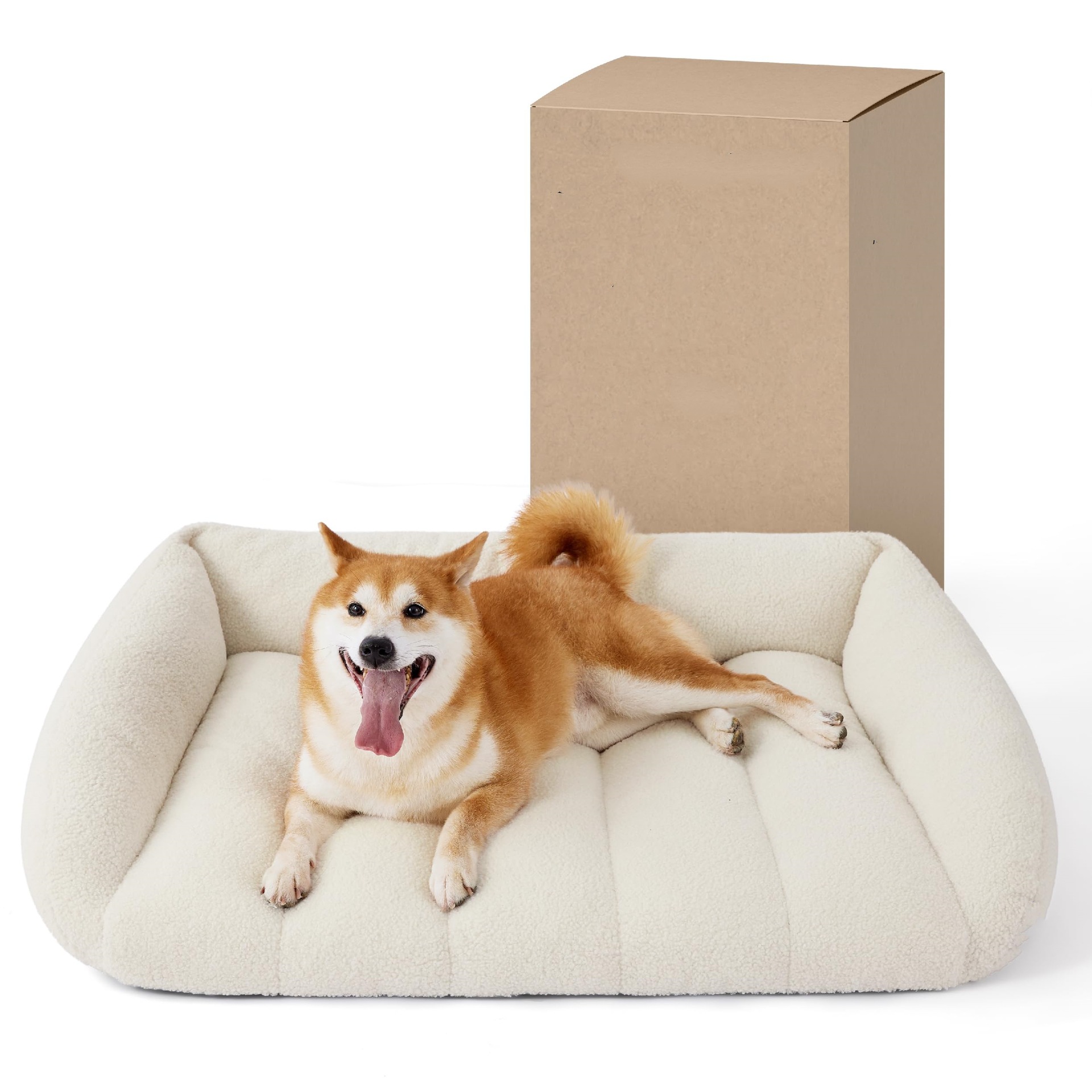 Hot selling Dog Houses pet all season universal sofa mattress rectangular lamb wool cat nest dog nest sofa cushion
