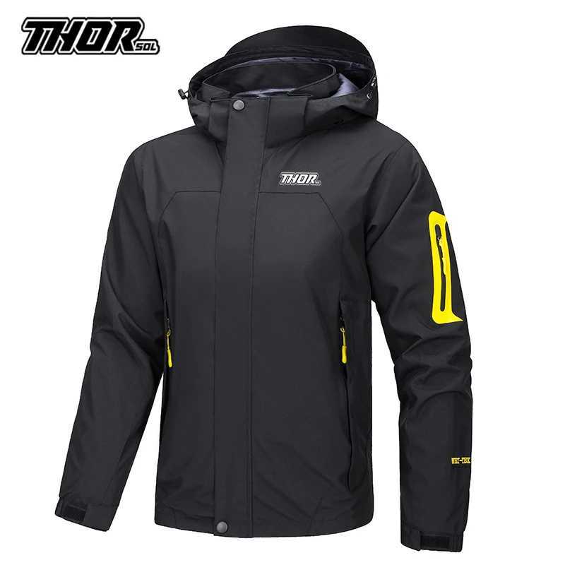 THORSOL Men Waterproof Cycling Jackets Mtb Bike Windproof Motorcycle Wind Coat Bicycle Clothing Chaqueta Impermeable Para HombreT250311
