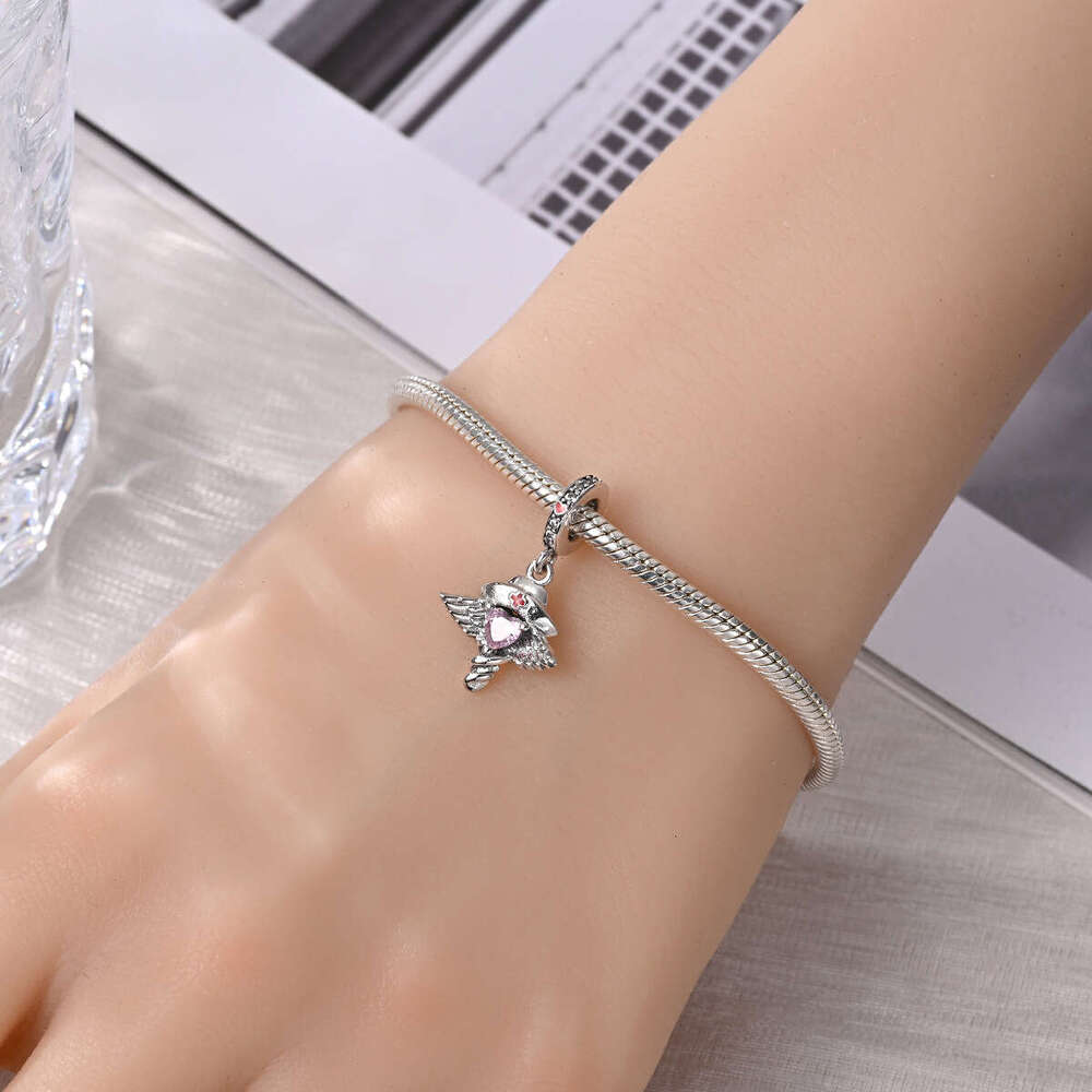 DIY Jewelry Accessories Bracelet 925 Sterling Silver Charms Medical Auscultation Pendant Bead Children's New Style Gift Fashion jewelry
