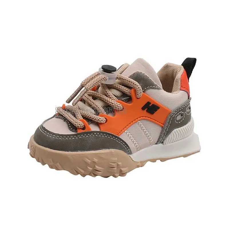 New 3-color sled soft soled boys and girls low top casual breathable student sports shoesXJ250311