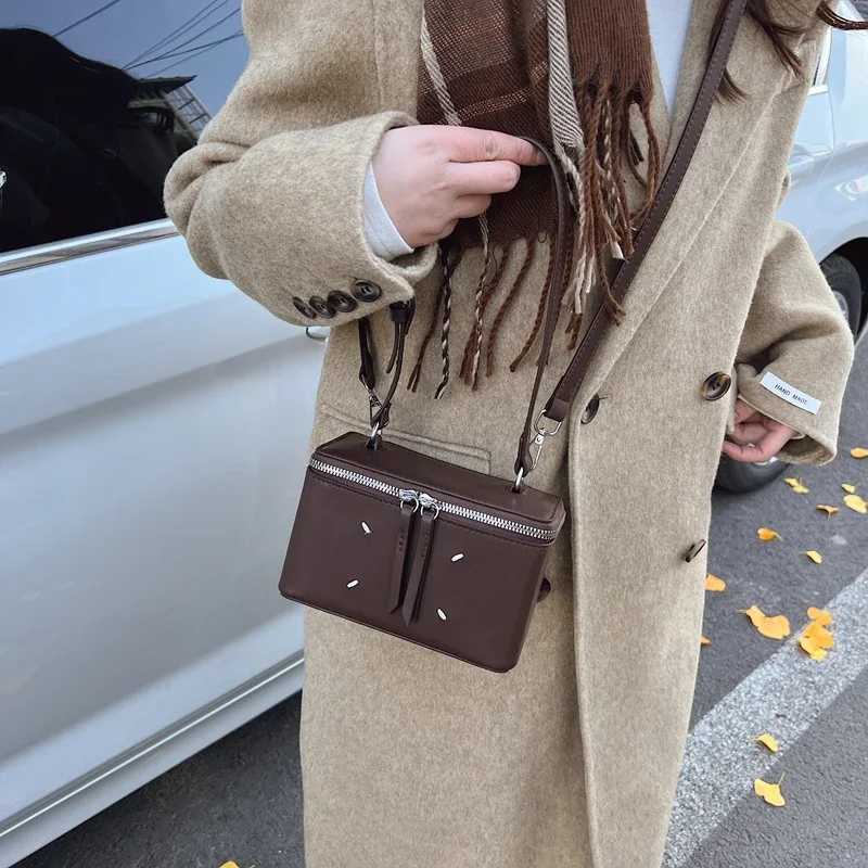 Fashion Solid Color PU Womens Shoulder Bag 2025 New Design Crossbody Bag Casual Box Handbag Bolsas De MujerC250311