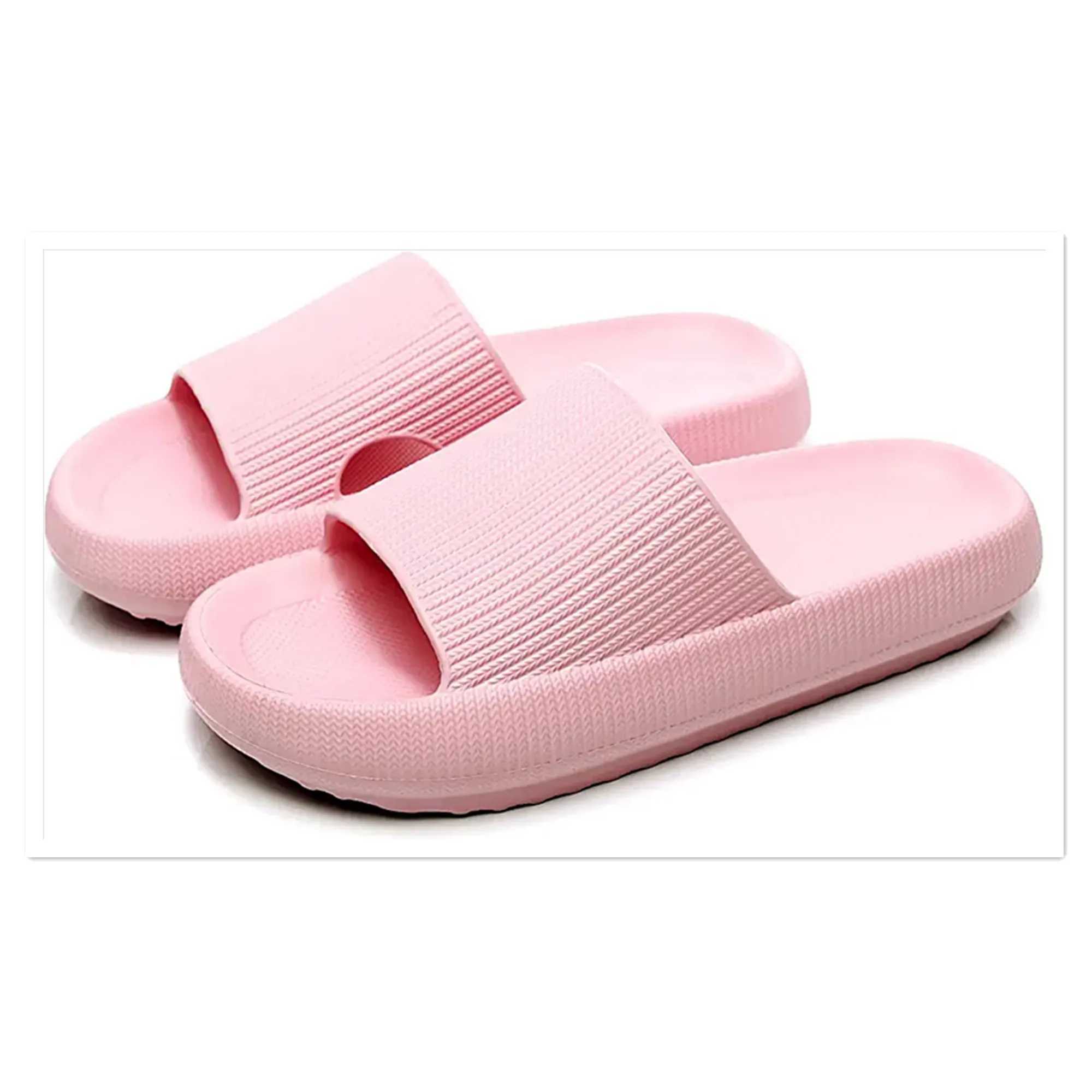 Childrens sandals and slippers Summer girl breathable baby indoor soft sole anti slip wear-resistant and fecal feeling slippT250311