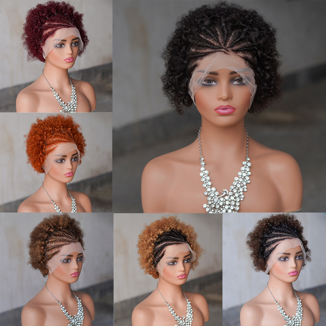 Lace Front Human Hair Wig with Tight Spiral Curly Design 13x4 Layout & Glue-Free Laying Flat Cap for a Natural Appearance