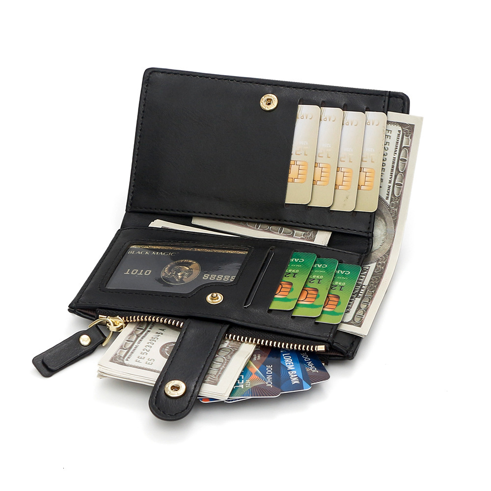 Designer Pack Leisure Large Capacity Simple Fashion Designer High Quality Women S Card Bag Zipper Coin Wallet Free Shipping