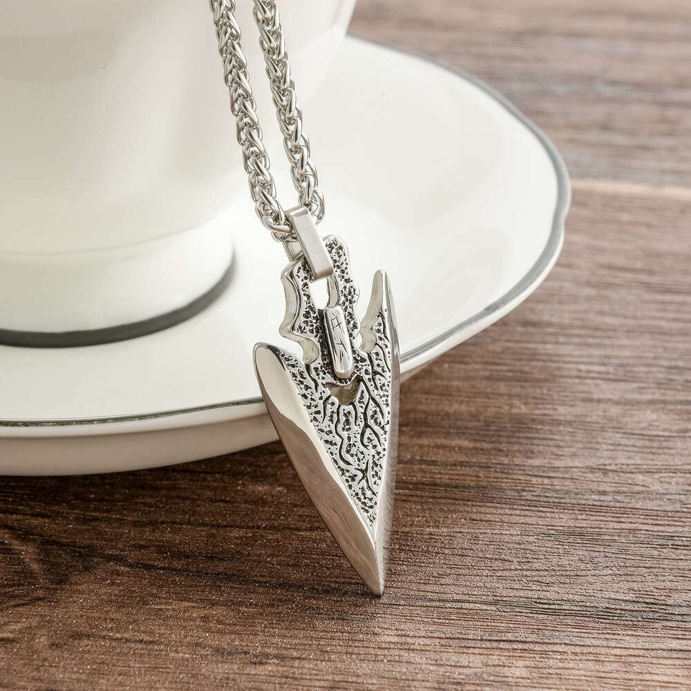 Jewelry Creative New Stainless Trendy Gold Pendant Personalized Titanium Steel Men's Necklace