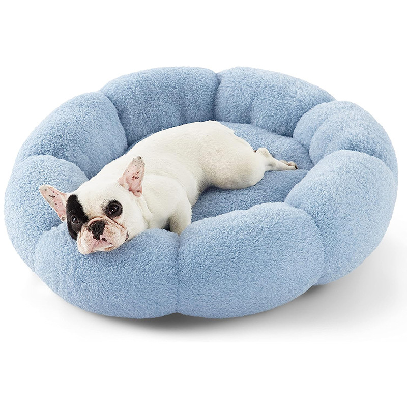 Cat Nest Winter Warm Mat Cat Bed Kitten House Semi Enclosed Dog Nest Four Seasons General Pet Supplies