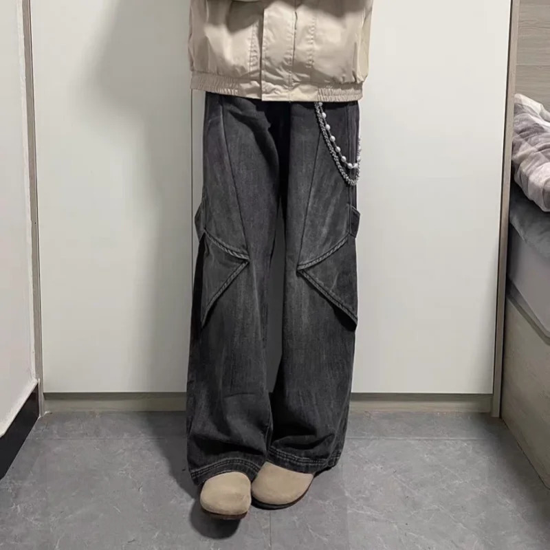 Retro Pearl Pants Chain Men Multi-function Ones Waist Accessories Silvery Metal Punk Hip Hop Pants Chain y2k 250303