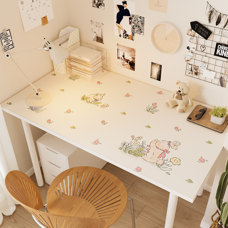 Desk study waterproof tablecloth children's computer desk mat oil-proof, scratch-resistant and wear-resistant mat 91ZV01