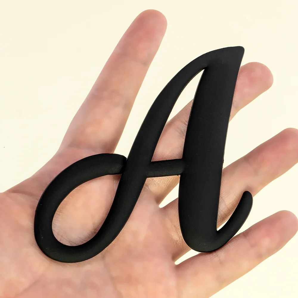 1PCS Black Alphabet Womens Bag Charms 26 Letters AZ Accessories Fashion Travel Beach Handbag Pendant Tote Decoration 250311