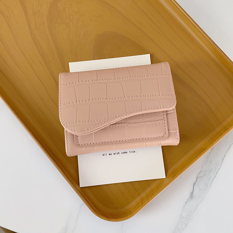 Women s Short Wallet With Multiple Colors Fashionable Designer Simple Storage Bag Zipper Coin Purse Multifunctional Card Bag 2025 New Model