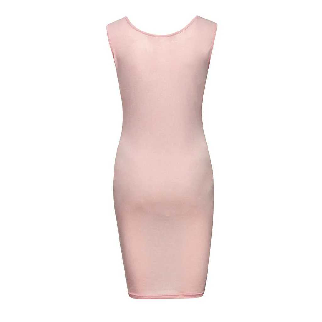 Tulle Long Dresses For Women Sleeveless Bandage Pregnancy Maternity Solid Sexy Vest Dress Ladies Summer Long Dresses T250311