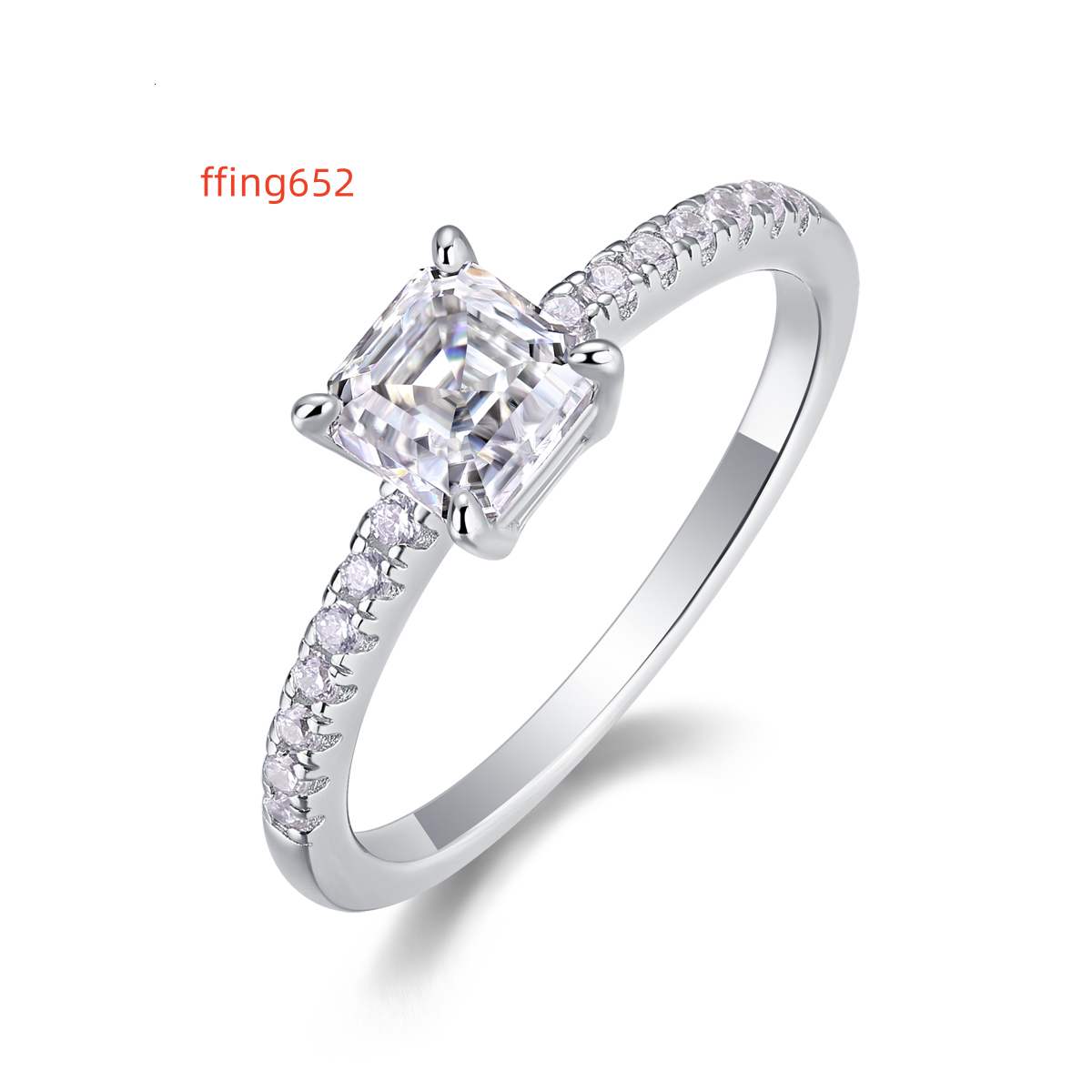 Good Style Beautiful Design Moissanite Diamond Engagement Ring for Women