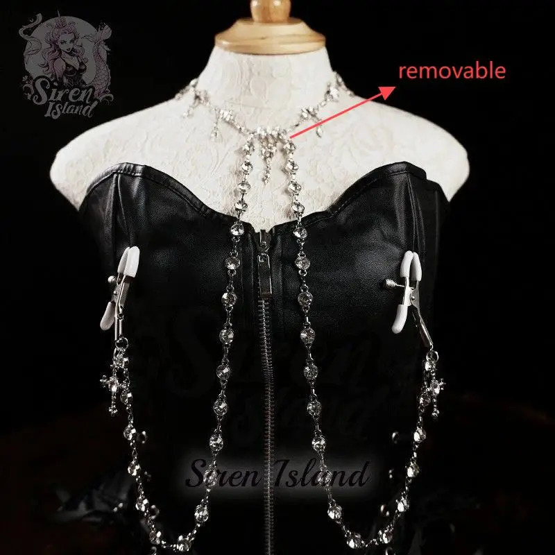 Handmade Punk Style Waist Chain with Multiple Elements and Versatile Pendants 250303