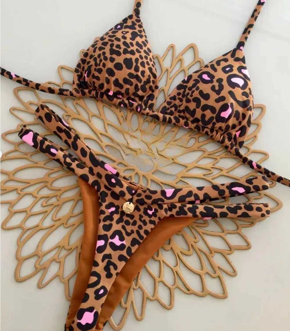 New Bikini Women Sexy Brazil Swimsuit Beach Vacation SwimwearT250602