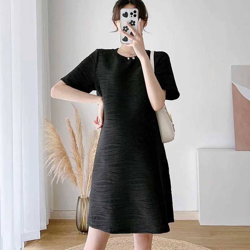 Maternity Dress Summer Fashions Version Loose Maternity Dress Summer Long Holiday Pregnant Women Skirts Vestidos De FotografaT250311