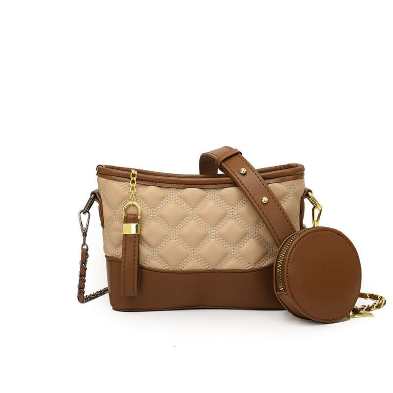 Lingge Embroidery Thread Women's Summer 2025 New Texture Chain Slant Fashion Designer Shoulder Bag