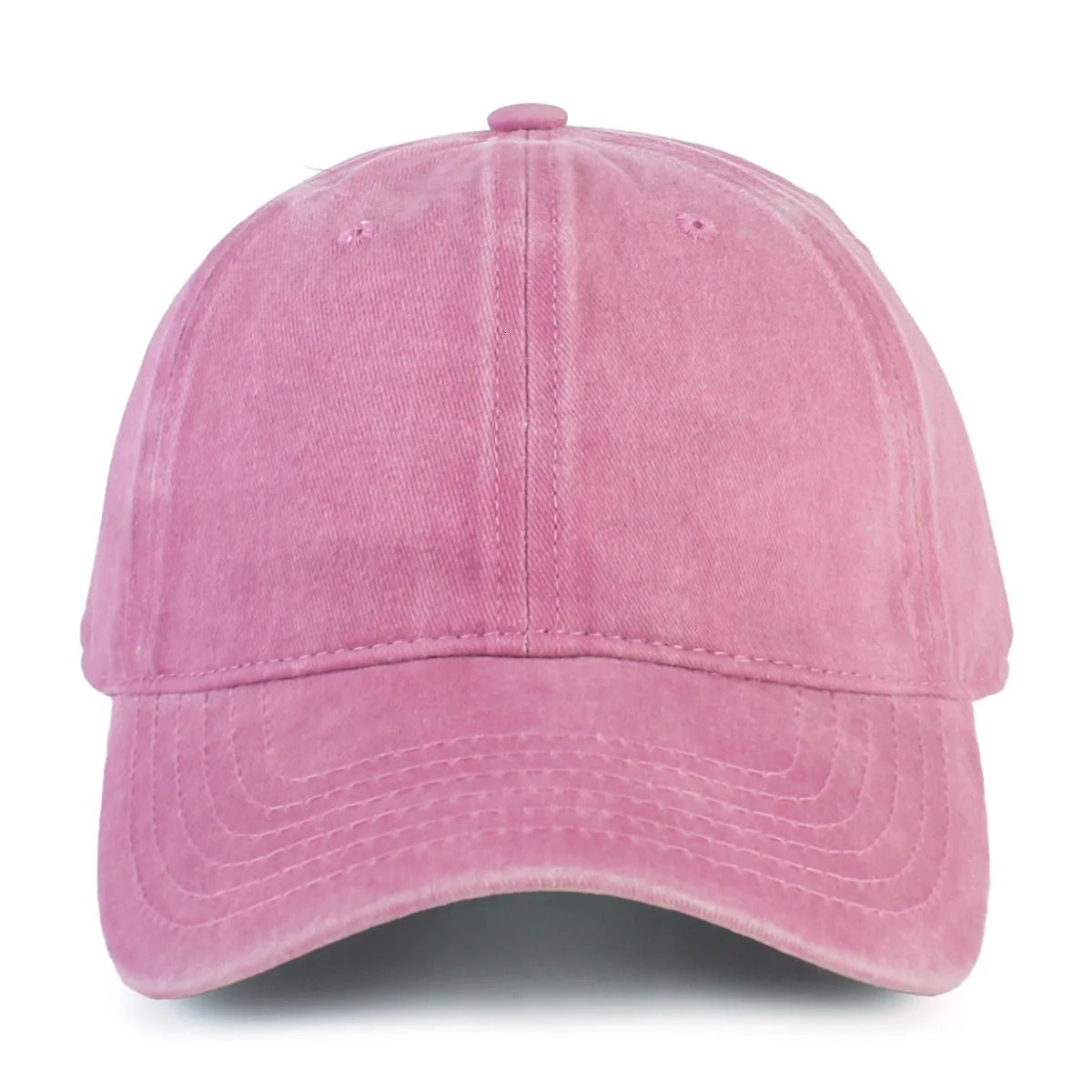 Cotton washed fabric baseball cap mens snap button retro casual dad hat adjustable truck sun shading and windproof 250311